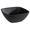 Bowl NERO 19.5x19.5cm 1.5L melamine black