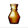 Vase MERIDA h-25cm red brown