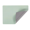 Placemat TRAMONTANA Leather look imitation, 32x44cm, green-grey