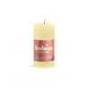 Pillar Candle h-10cm, D5cm Butter Yellow [8]