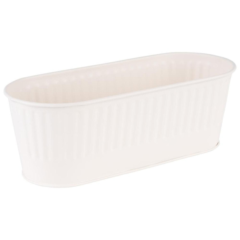 Cutlery bin 29.5x8.5cm n/t white