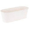 Cutlery bin 29.5x8.5cm n/t white