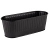 Cutlery bin 29.5x8.5cm n/t black