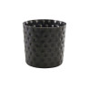 GenWare Black Vintage Steel Hammered Serving Cup D8.5 h-8.5cm 400ml