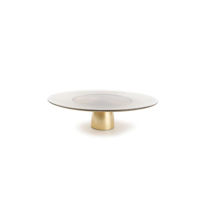 Cake stand GLINT D33cm gold