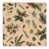 Salvetes 33cm 3-k. 20gb WINTER GREENERY NATURE [12]