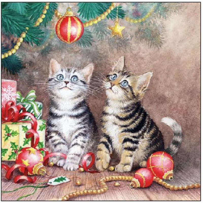 Napkins 33cm 3-ply 20pcs MAGIC OF CHRISTMAS