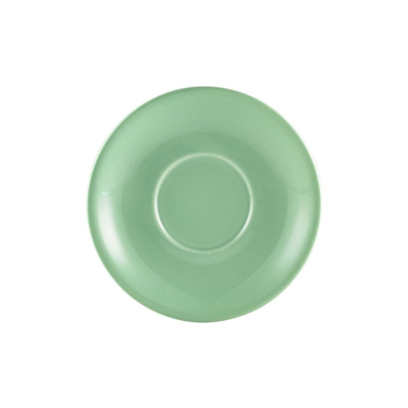 Apakštasīte porcelāna 16cm zaļa COLOURED