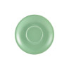 Genware Porcelain Saucer 16cm Green