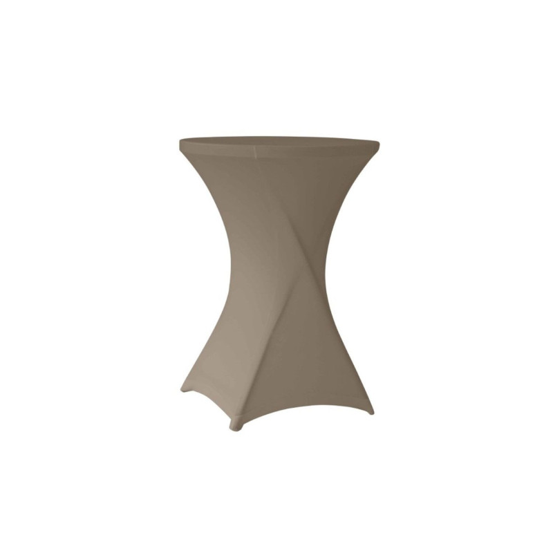 Strech table cover ANTHRACITE for D76-82cm coctailtable
