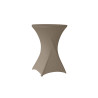 Strech table cover ANTHRACITE for D76-82cm coctailtable