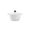 Baking dish with lid TEGLIA D12.5cm white