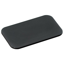 Dēlītis PE 25×15×0.7cm melns