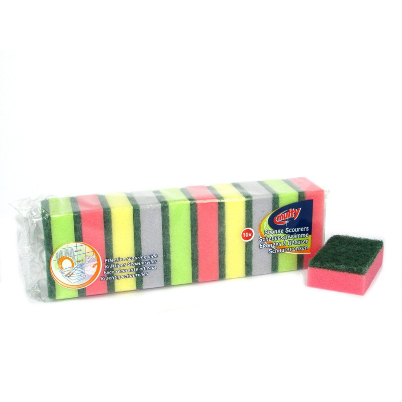Dish sponges 9×6×3cm 10pcs colour