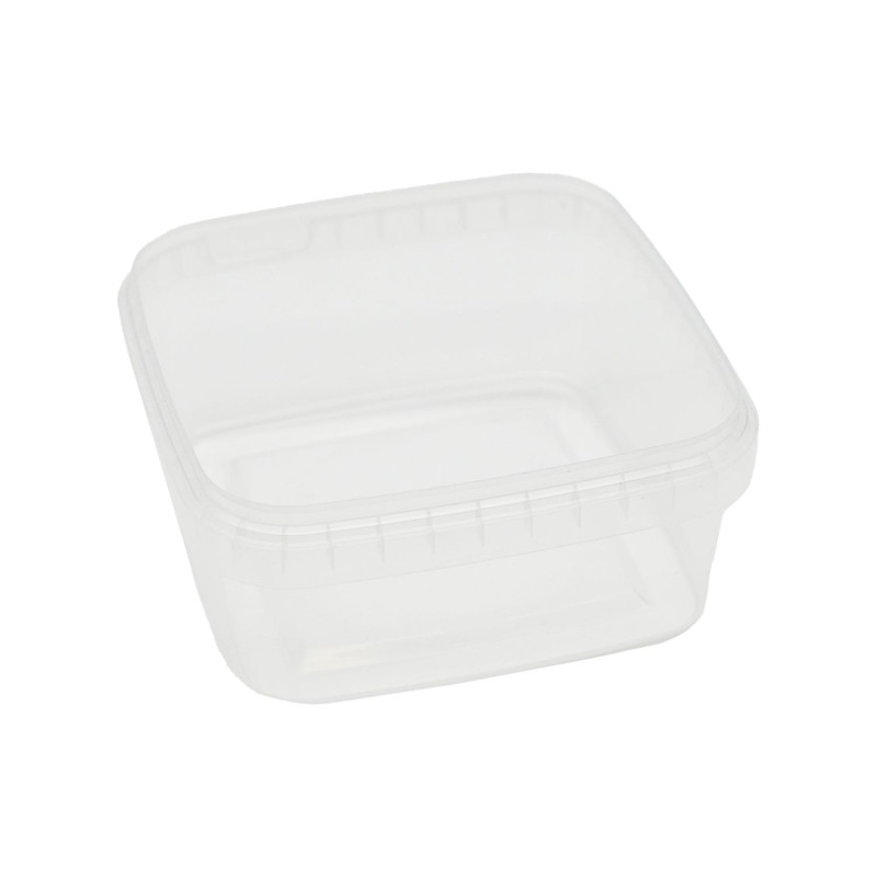 Square container 129x129mm 600ml UNIPAK