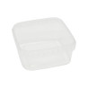 Square container 129x129mm 600ml UNIPAK