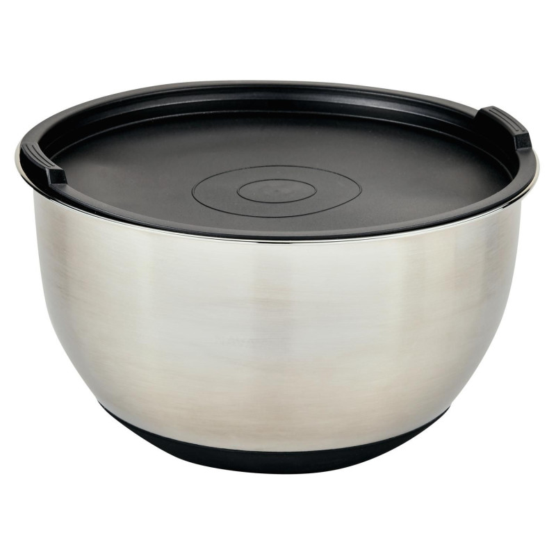 Mixing bowl with silicone lid and scale D24 h-15cm