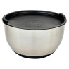 Mixing bowl with silicone lid and scale D24 h-15cm