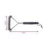 Grill brush, short handle, 30 cm
