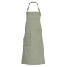 Apron olive green 77x95cm