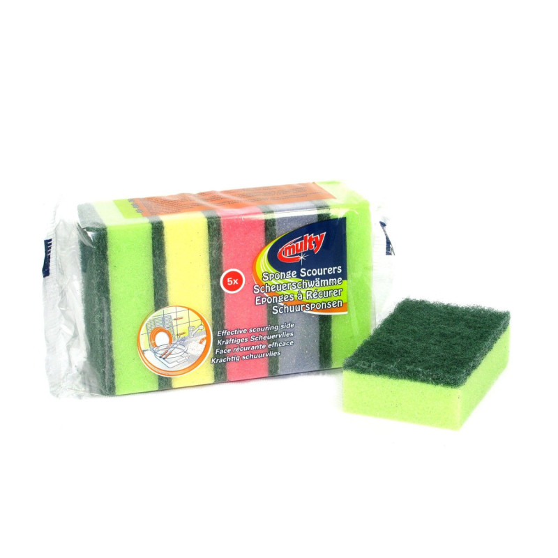 Dish sponges 9×6×3cm 5pcs colour