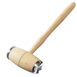 Meat hammer wood with metal...
