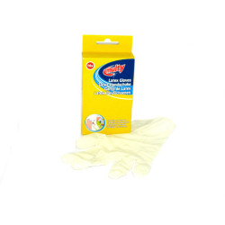 Household latex gloves thin...