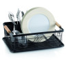 Draining rack Rica 42x31.5x15cm black