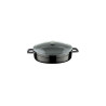 Casserole cast iron LAVA MULTI D28cm 3.51L black induction with glass lid