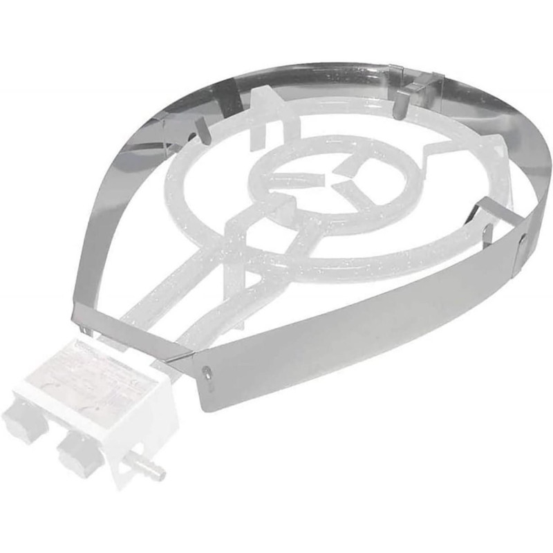 Windscreen stainles steel for D 55-70cm burner