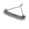 Grill brush, long handle, 46 cm