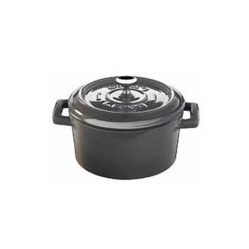 Mini casserole cast iron LAVA MINI D10cm 350ml gray induction