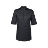 Chef jacket, black, S size , short sleev