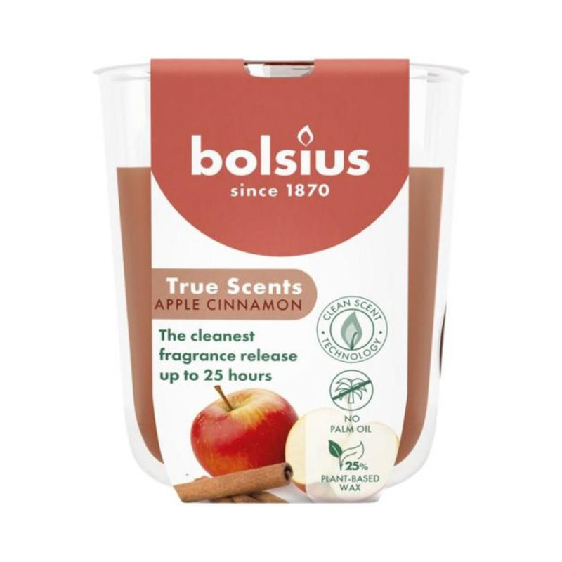 Šviesos stiklo rupimas.Ø7,3 h-8cm 25h kvapas. APPLE CANEL