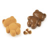 TEDDY BEAR 68 - SILICONE MOULD N.8 79X56 H 27 MM