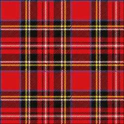 Napkin 33 20pcs SCOTISH RED