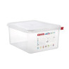 GN 1/2 h-150mm 32.5x26.5cm 10L PP with airtight lid (-40°C...+95°C)