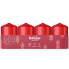 Pillar Candle D4 h-6cm 7h 4gb red [10]