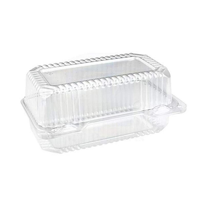 Коробка для десерта V/L. RPET 24 × 14 см H-9,7 см с крышкой 50 ГБ.