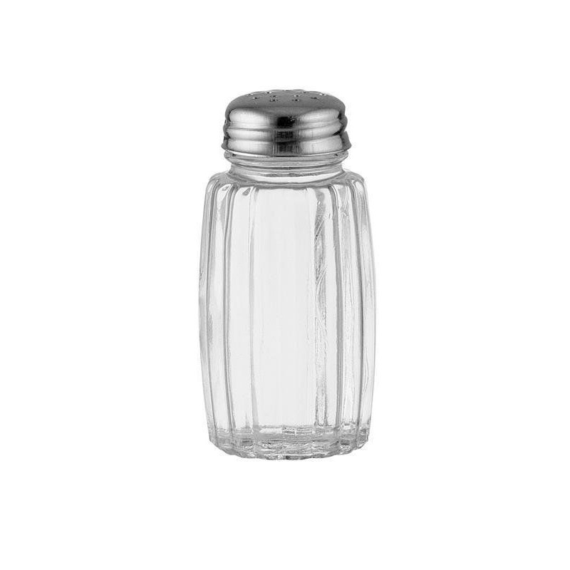 Salt and pepper shaker glass
