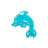 Dolphin-shaped plastic mold 6.5 cm