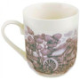 WATER WHEEL BROWN BROKASTU MUG 320 ML, Claytan