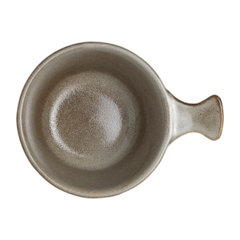 Handled Crock 13.6cm x 10.2cm, 256ml PIER grey