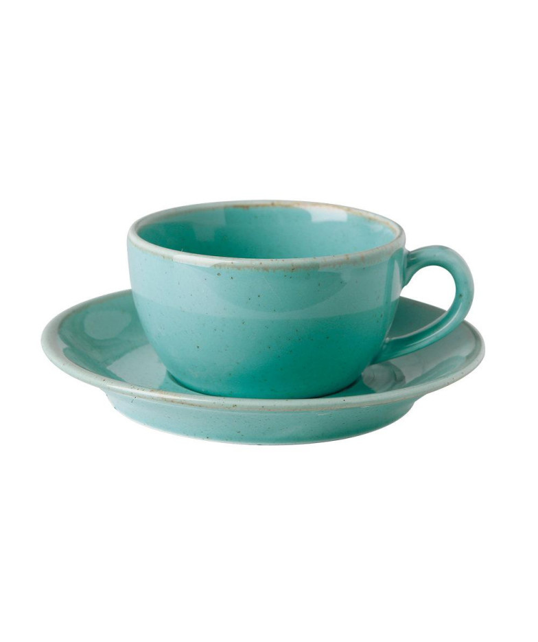 SEASONS TURQUOISE Cup  ar saucer 207ml, Porland