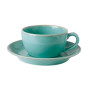 SEASONS TURQUOISE Cup  ar saucer 207ml, Porland