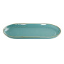 SEASONS TURQUOISE oval  plate  15x30cm, Porland