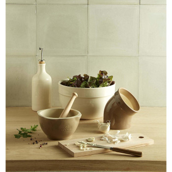 Sāls trauks ø10cm h-13cm 0.35L bēšs