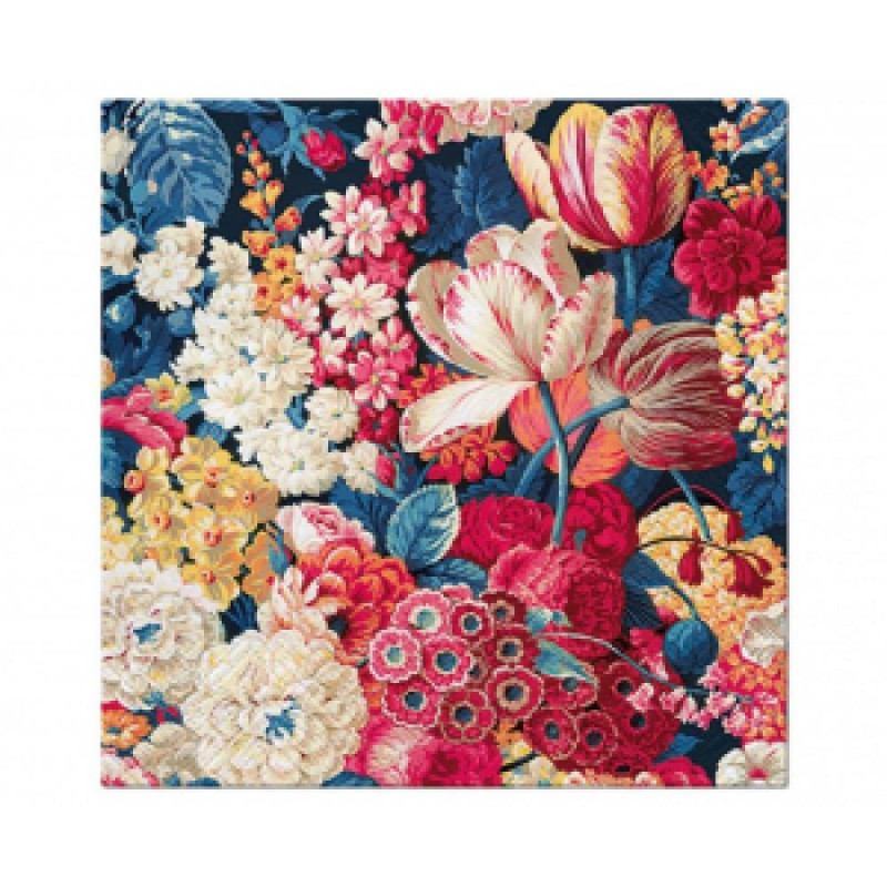 SALVETES 33X33 FLOWER SPLENDOR, Paw Decor Collection