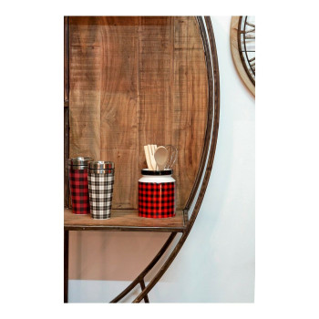Горшок для кухонной утвари DKD Home Decor Нержавеющая сталь Сосна Dolomite 11,5 x 11,5 x 26 cm 1 L
