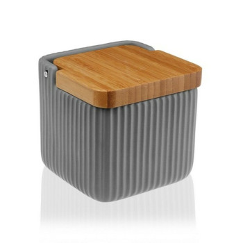 Солонка с крышкой (11,5 x 11,5 x 11,5 cm),Белый